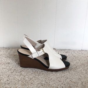 Cole Haan wedge sandal never worn!